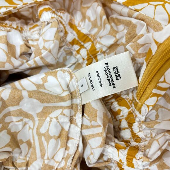 Rebecca Taylor Poplin Floral Wide Leg Jumpsuit Lattice Fleur Size 2 Quiet Luxury - Picture 8 of 12